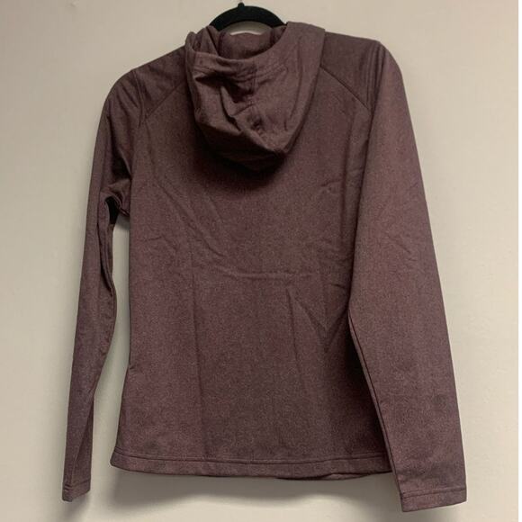 The North Face Women's MEDIUM Full Zip Hoodie Jacket, Wine - Picture 3 of 5